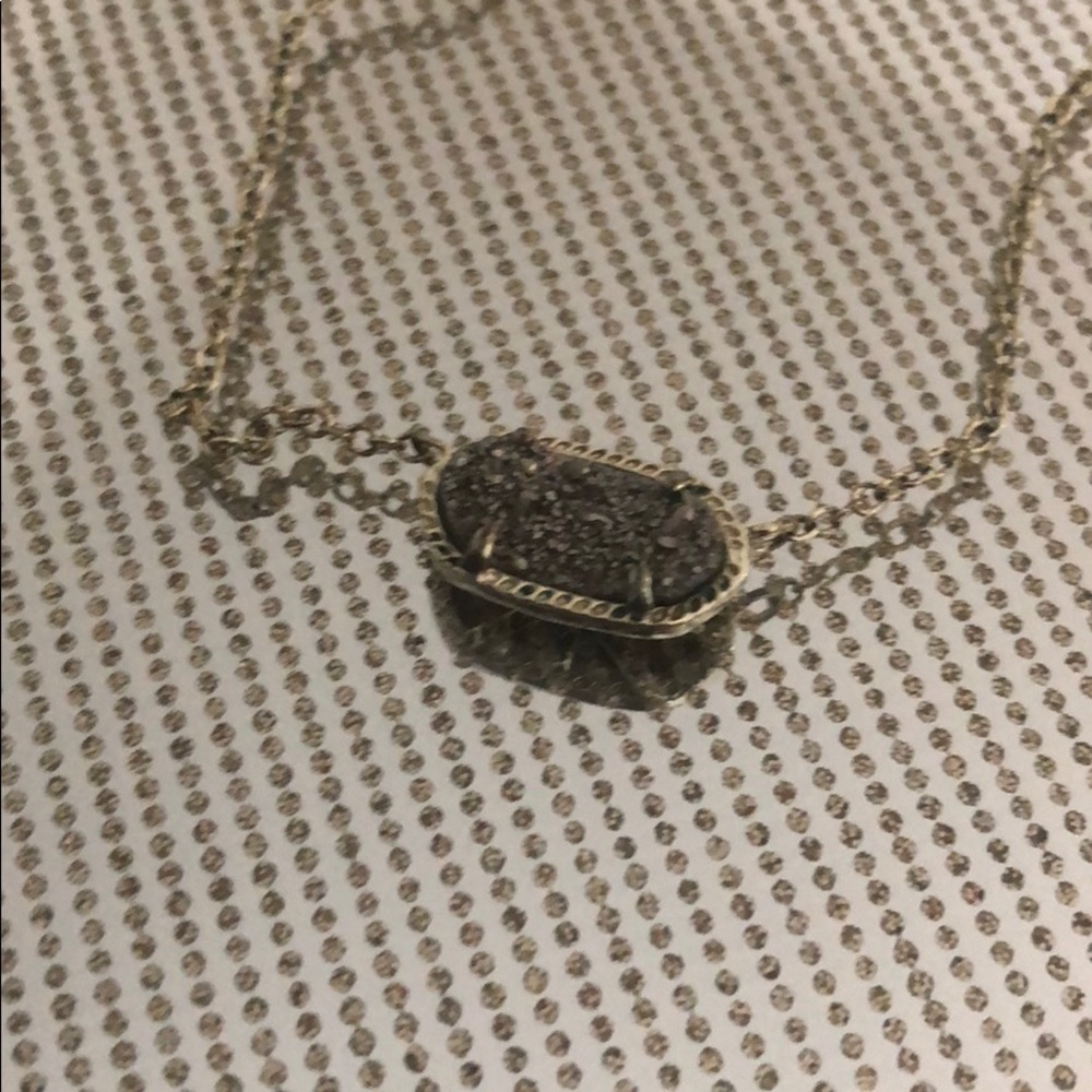 Kendra Scott silver pendant